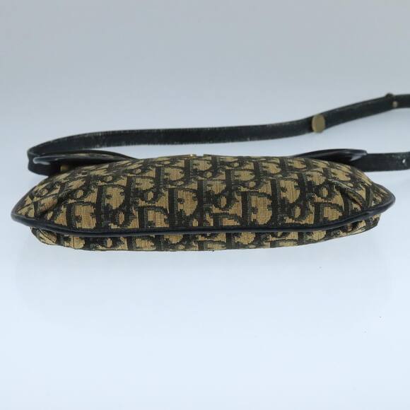 DIOR Trotter Canvas Shoulder Bag Navy - Picture 9 of 13